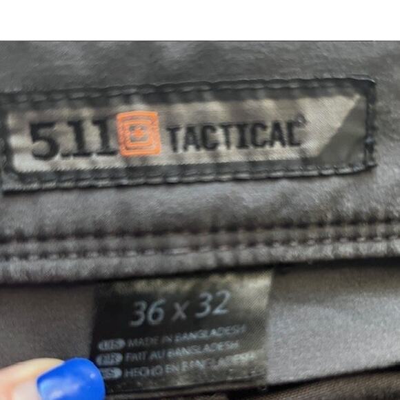 5.11 Tactical Pants Men's 36x32 Cargo Series 74434 Utility Security Combat Gray - Picture 13 of 14
